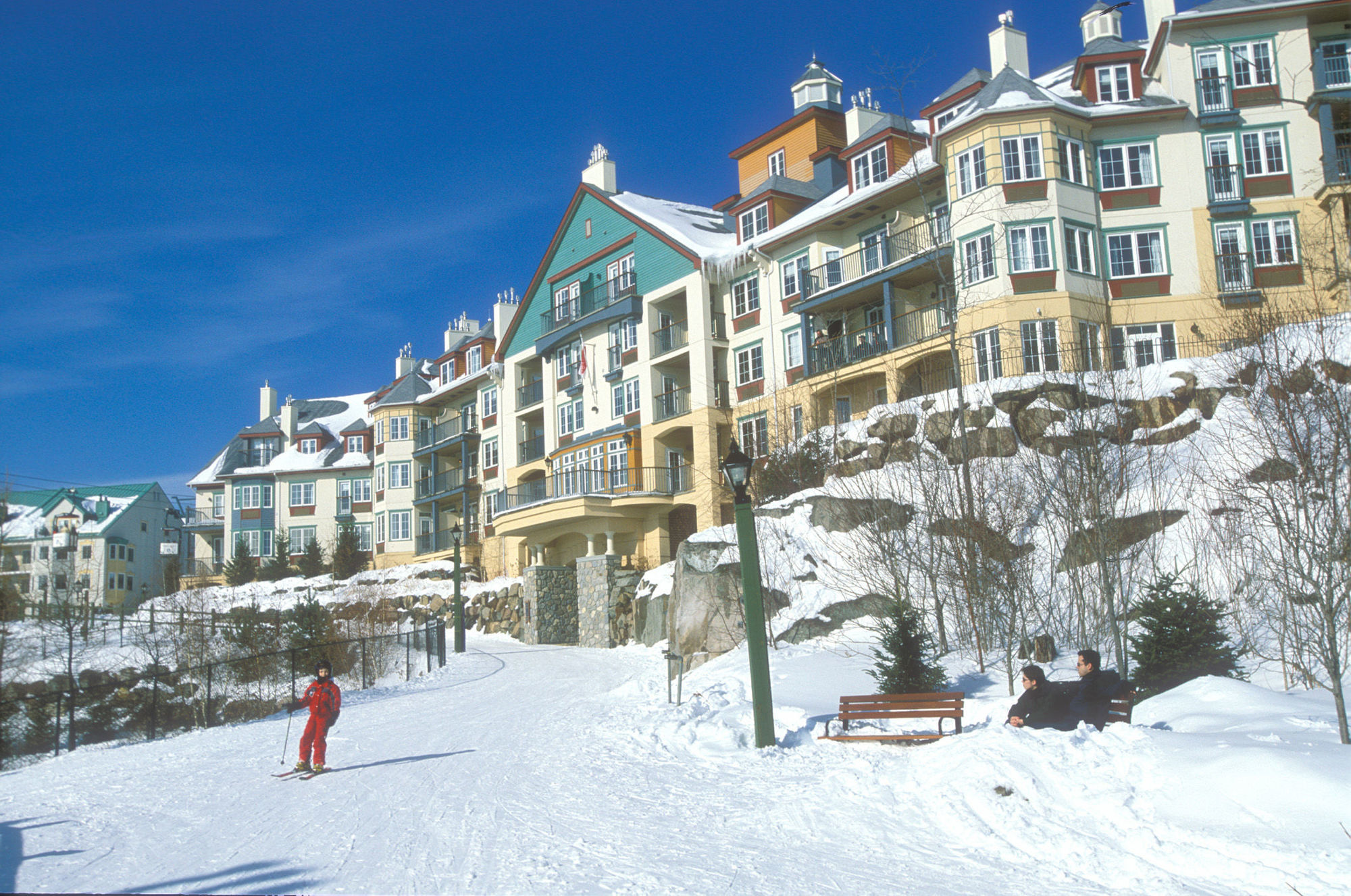 Lodge De La Montagne Exteriér fotografie