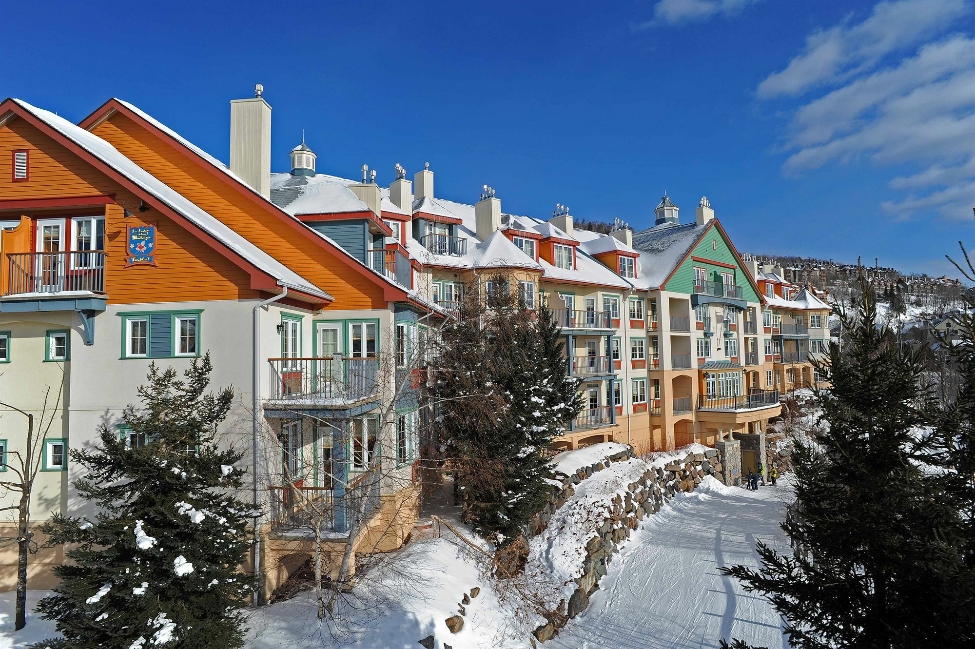 Lodge De La Montagne Exteriér fotografie